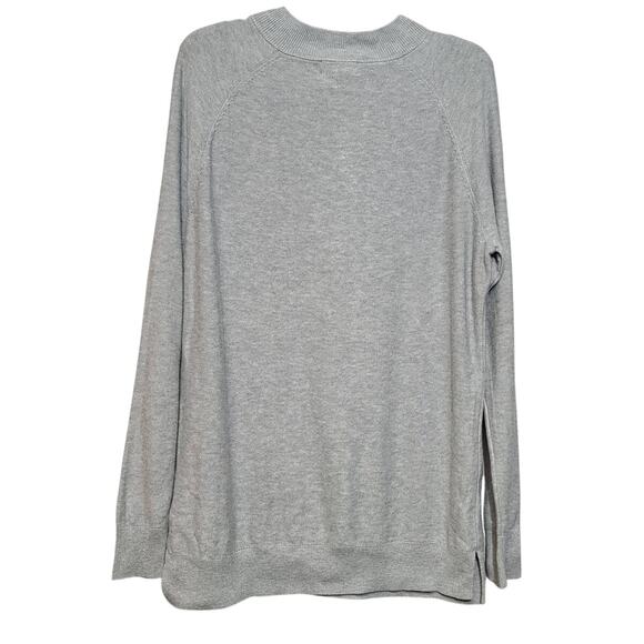 Open Edit Viscose Quarter Zip Sweater Pullover - Picture 2 of 4